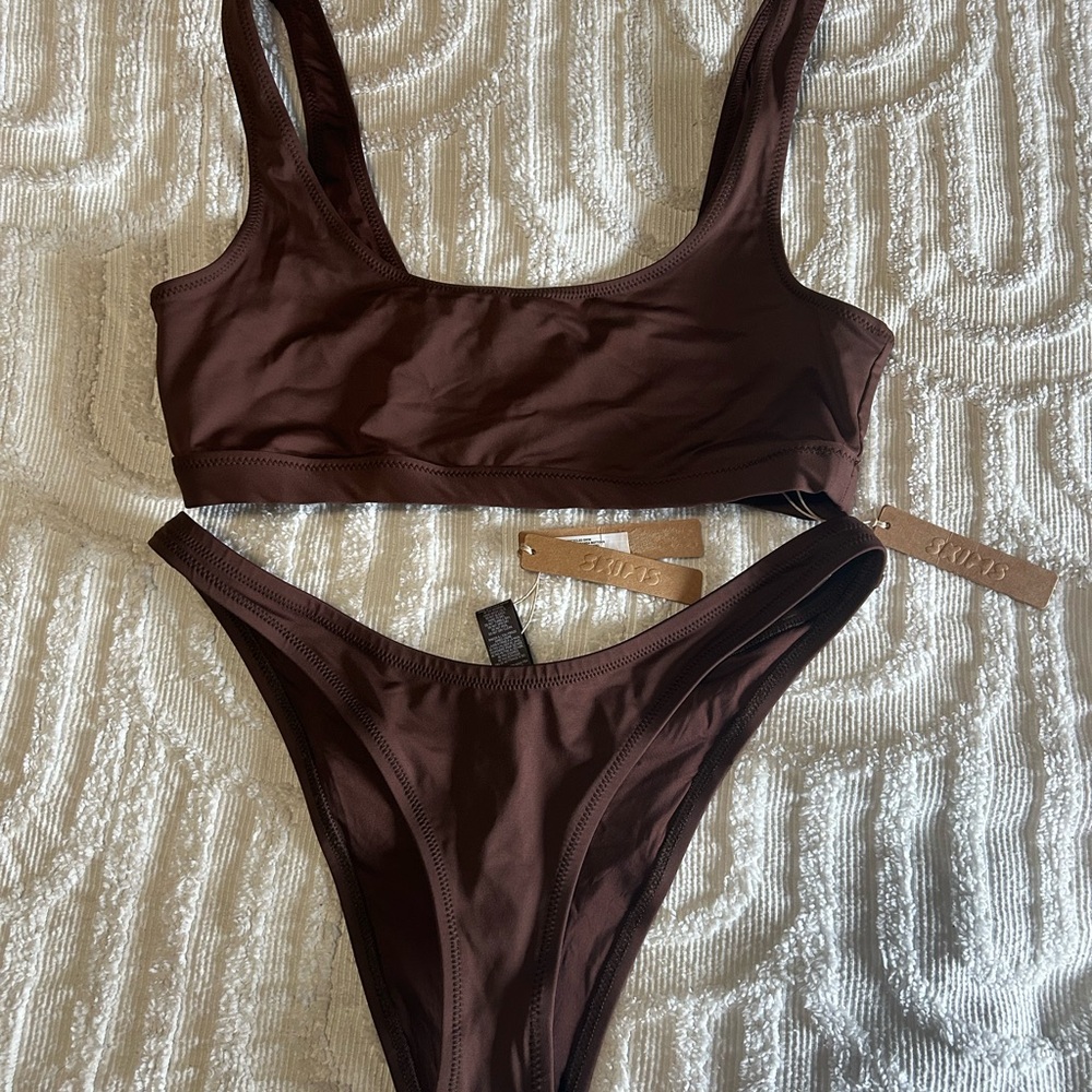 Brown Bikini Set
